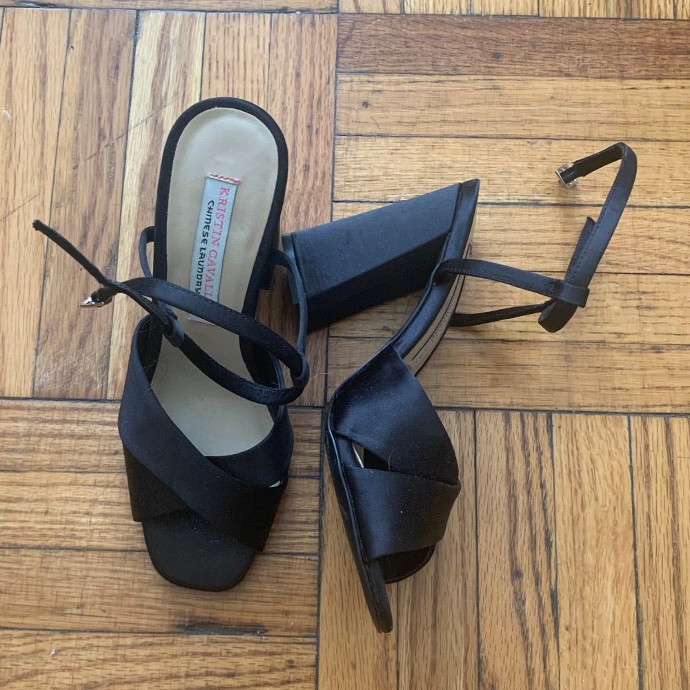 NWOT Chinese Laundry / KC Black Block Heel